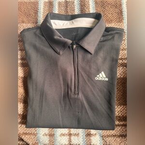Adidas Men's Charcoal Polo Shirt